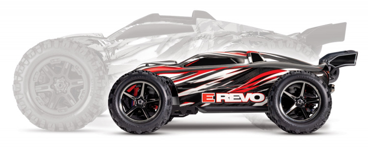 Traxxas E-REVO 4WD XL 2.5 1/16 Röd