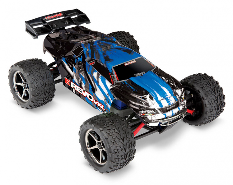 Traxxas E-REVO 4WD VXL 1/16 Blå-X