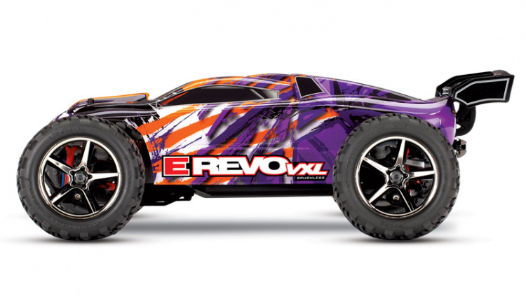 Traxxas E-REVO 4WD VXL 1/16 Lila