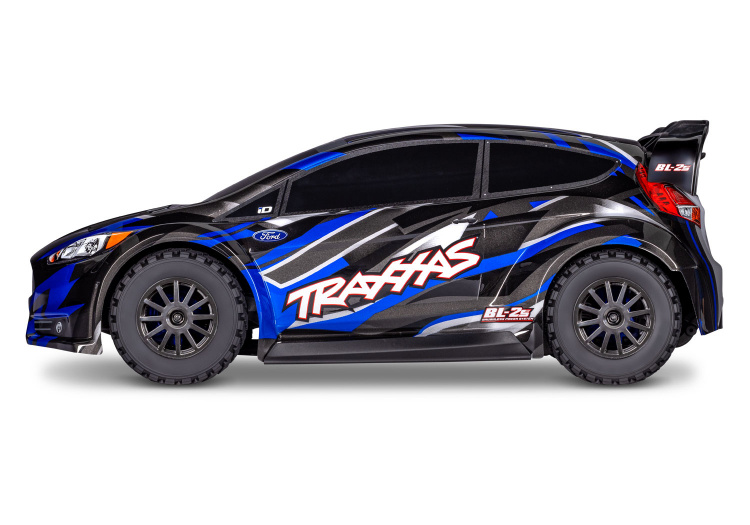 Traxxas Fiesta ST Rally BL-2s 4WD 1/10 Blå