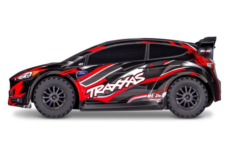 Traxxas Fiesta ST Rally BL-2s 4WD 1/10 Röd