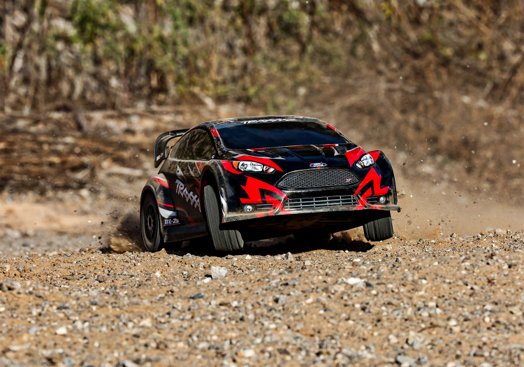 Traxxas Fiesta ST Rally BL-2s 4WD 1/10 Röd