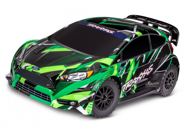 Traxxas Fiesta ST Rally VXL 4WD 1/10 Grön