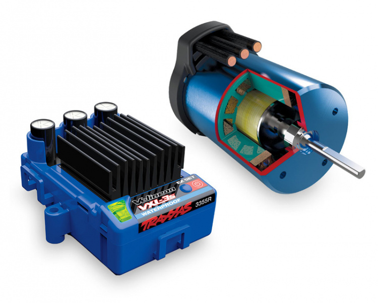 Traxxas Fiesta ST Rally VXL 4WD 1/10 Grön