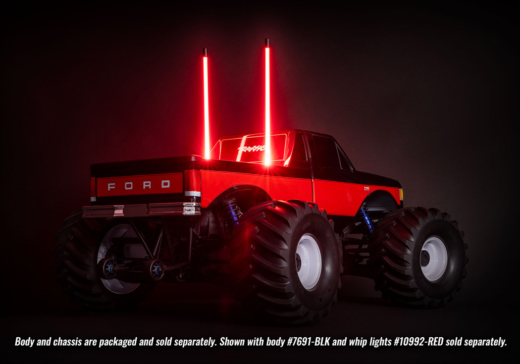 Traxxas X-Monster 8s Chassi 4WD Brushless TQi TSM (utan Kaross)