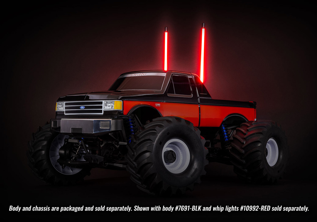 Traxxas X-Monster 8s Chassi 4WD Brushless TQi TSM (utan Kaross)