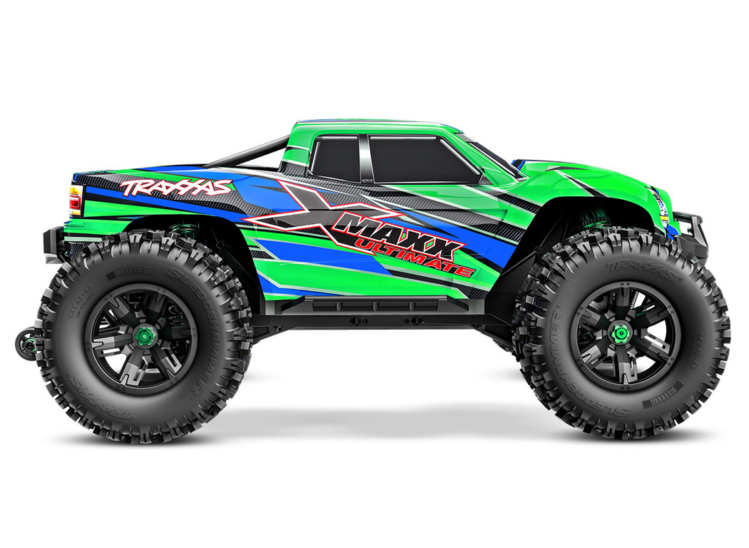 Traxxas X-Maxx ULTIMATE 4WD Brushless Grön-X Limited Edition