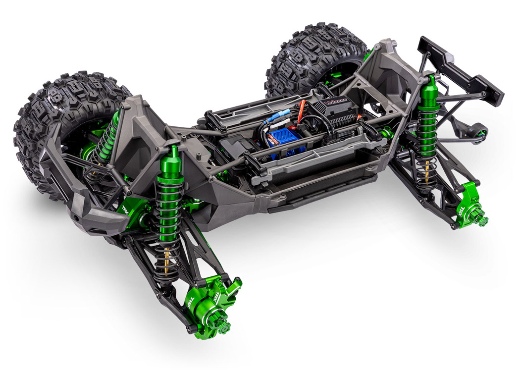 Traxxas X-Maxx ULTIMATE 4WD Brushless Grön-X Limited Edition