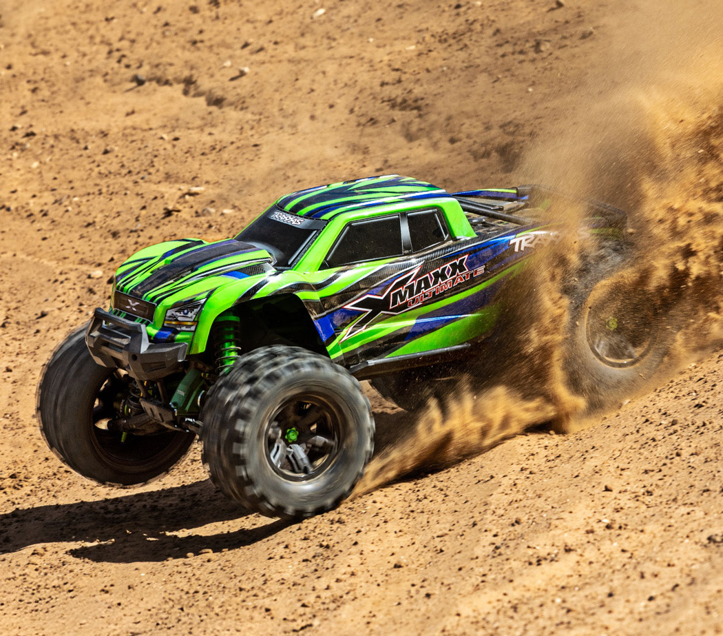 Traxxas X-Maxx ULTIMATE 4WD Brushless Grön-X Limited Edition