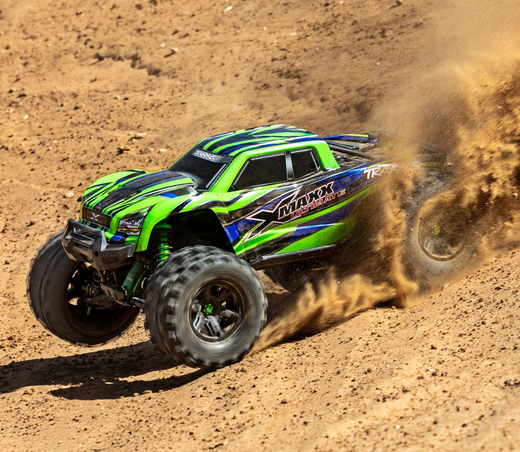 Traxxas X-Maxx ULTIMATE 4WD Brushless Grön-X Limited Edition
