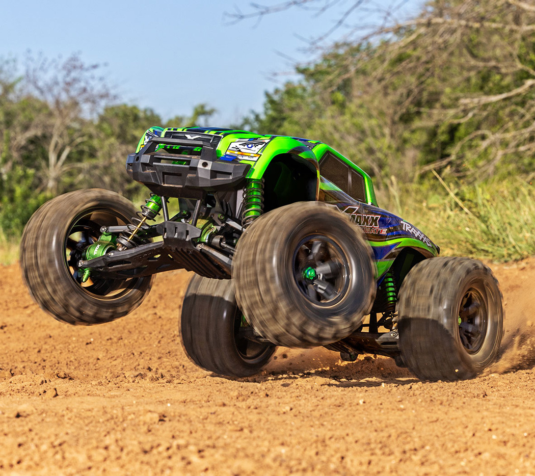 Traxxas X-Maxx ULTIMATE 4WD Brushless Grön-X Limited Edition