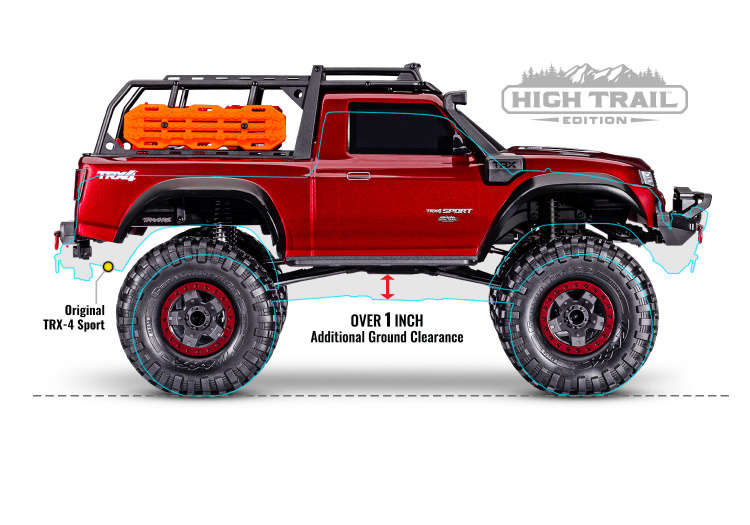 Traxxas TRX-4 Sport Scale High Trail 4WD 1/10 Blå