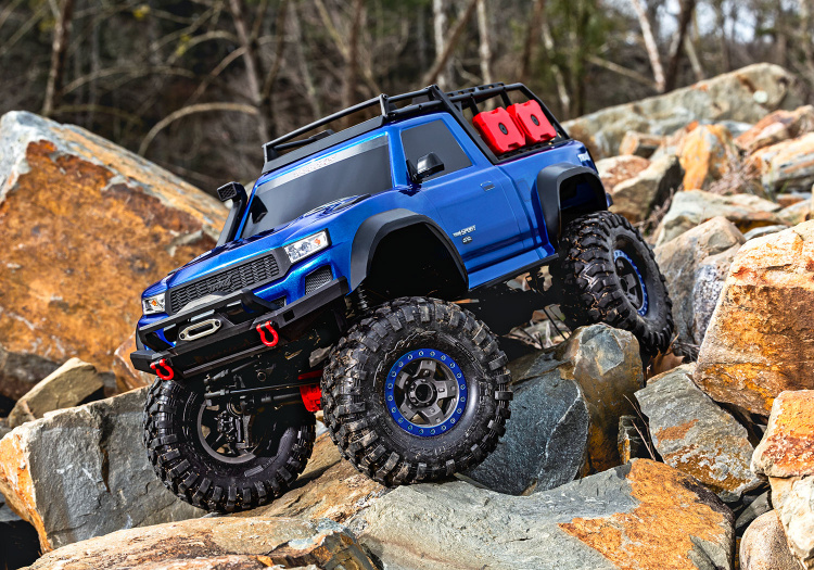 Traxxas TRX-4 Sport Scale High Trail 4WD 1/10 Blå