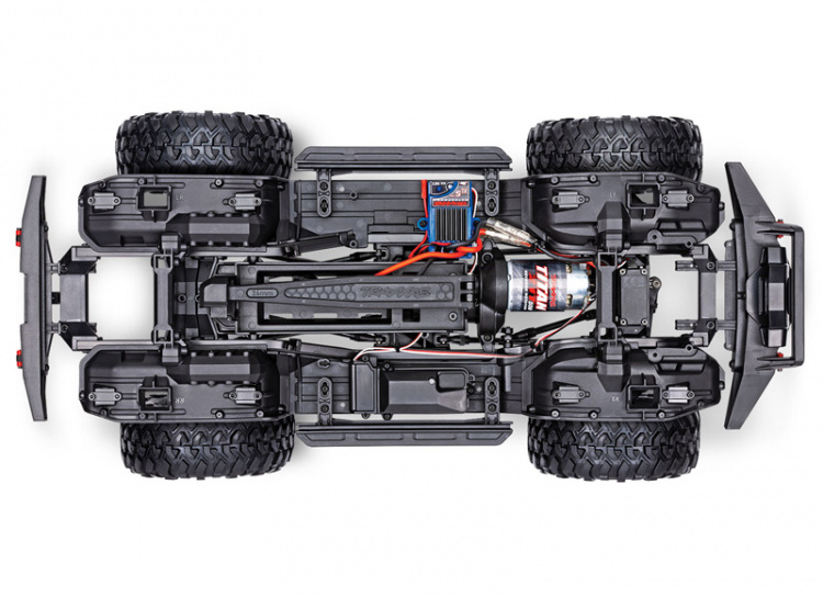 Traxxas TRX-4 Sport Scale High Trail 4WD 1/10 Grå