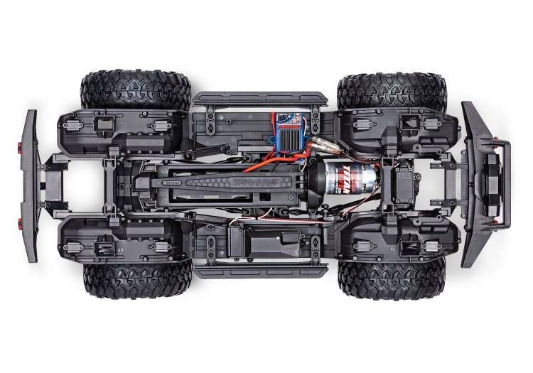 Traxxas TRX-4 Sport Scale High Trail 4WD 1/10 Röd