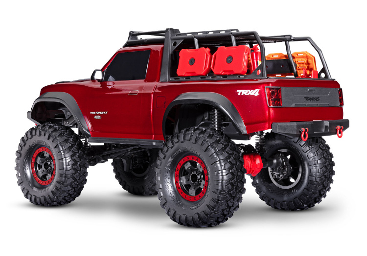 Traxxas TRX-4 Sport Scale High Trail 4WD 1/10 Röd