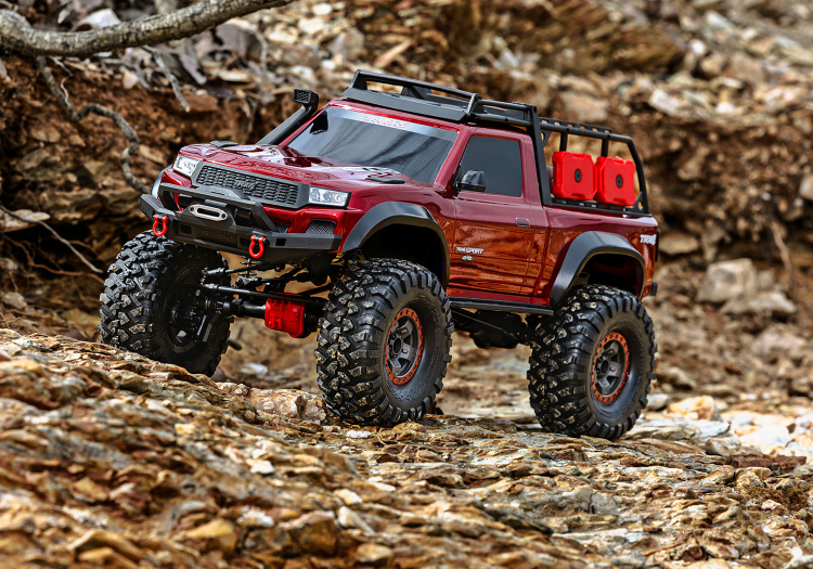 Traxxas TRX-4 Sport Scale High Trail 4WD 1/10 Röd