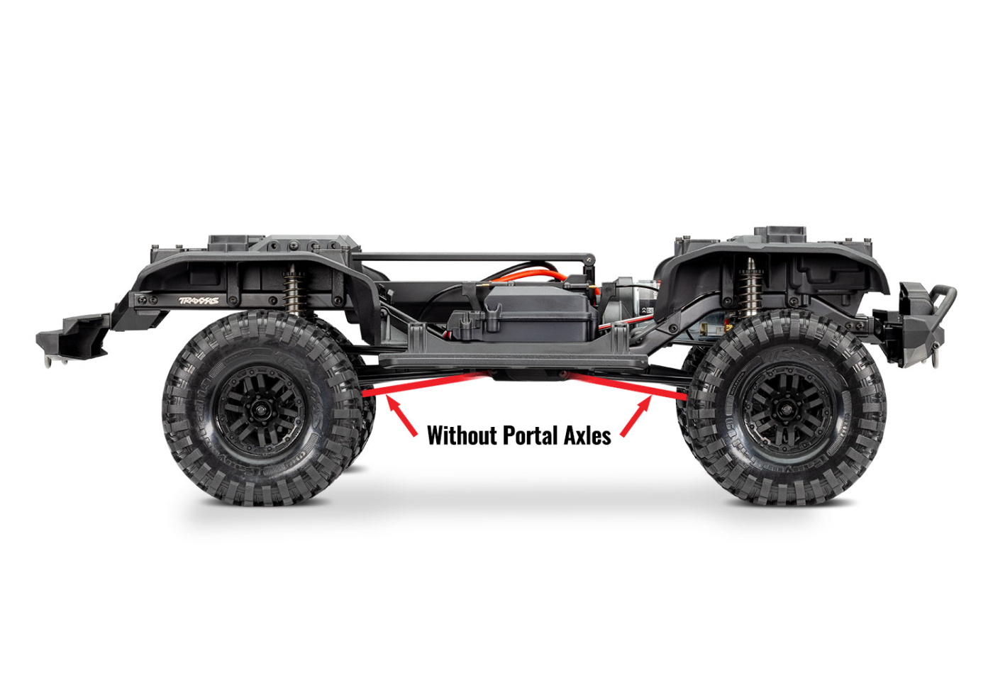Traxxas TRX-4 Byggsats Clipless (Utan Batterier & Kaross)