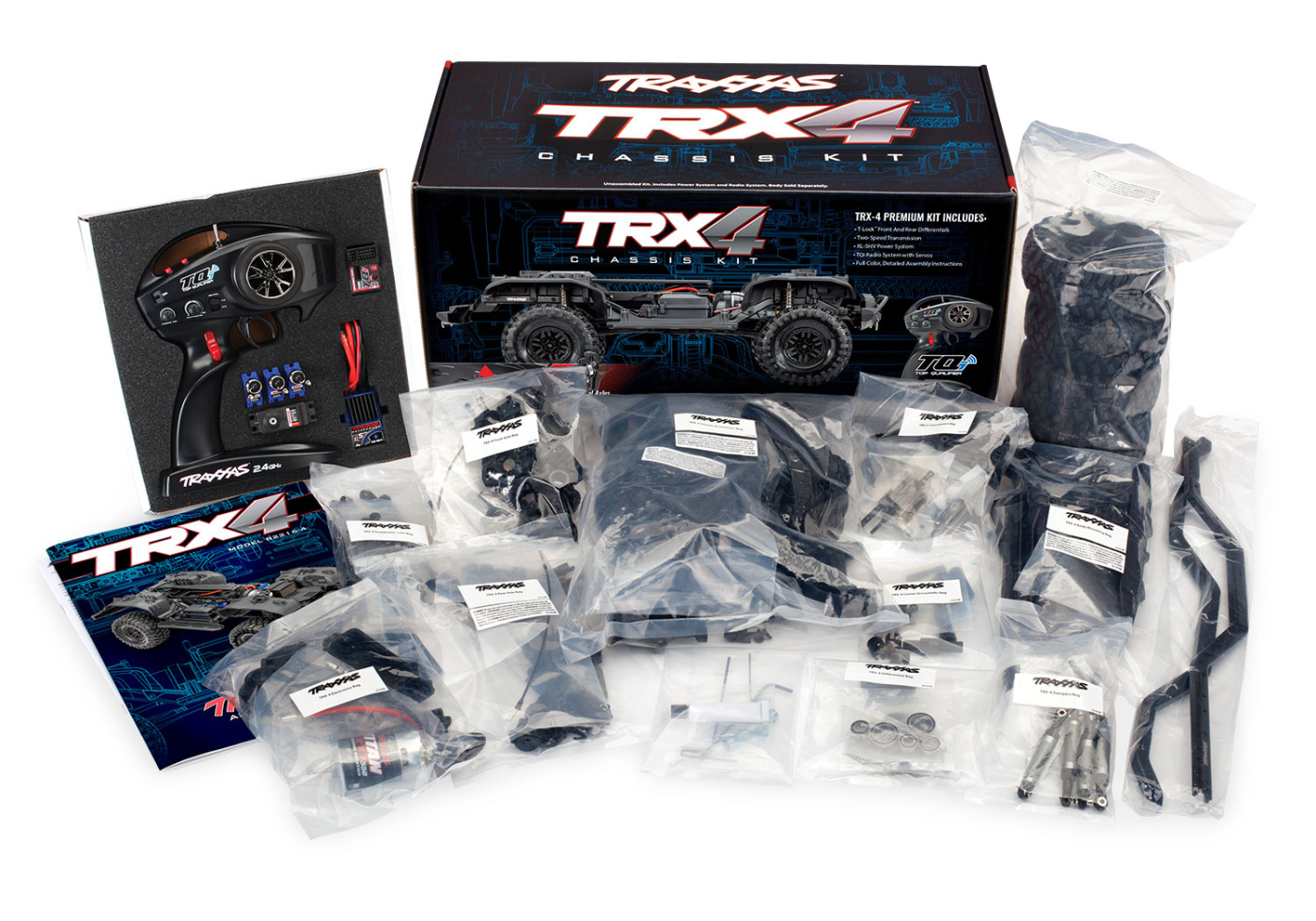 Traxxas TRX-4 Byggsats Clipless (Utan Batterier & Kaross)