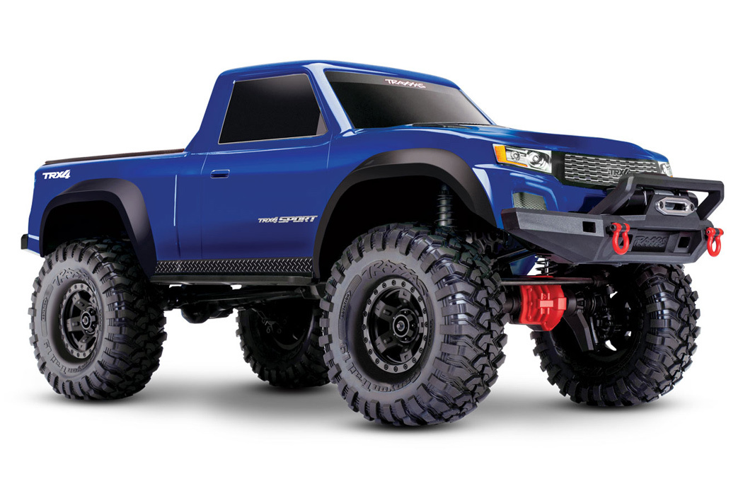 Traxxas TRX-4 Sport Scale Crawler Truck Clipless 4WD 1/10 Blå