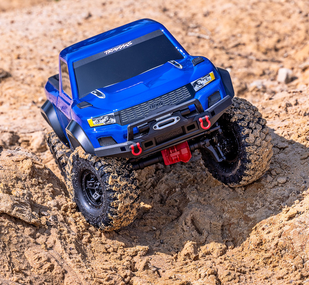 Traxxas TRX-4 Sport Scale Crawler Truck Clipless 4WD 1/10 Blå