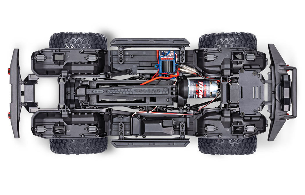 Traxxas TRX-4 Sport Scale Crawler Truck Clipless 4WD 1/10 Blå