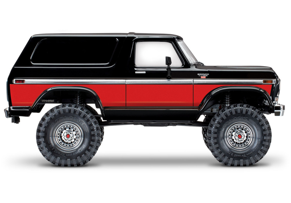 Traxxas TRX-4 Ford Bronco Ranger XLT Crawler Clipless 4WD 1/10 Röd
