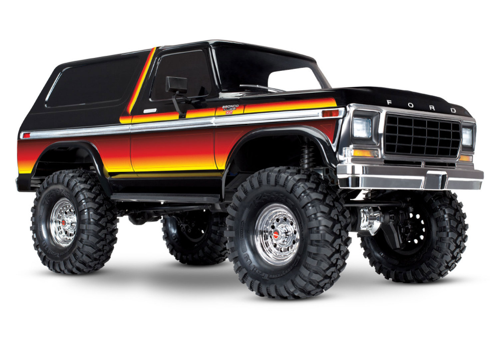 Traxxas TRX-4 Ford Bronco Ranger XLT Crawler Clipless 4WD 1/10 Sunset