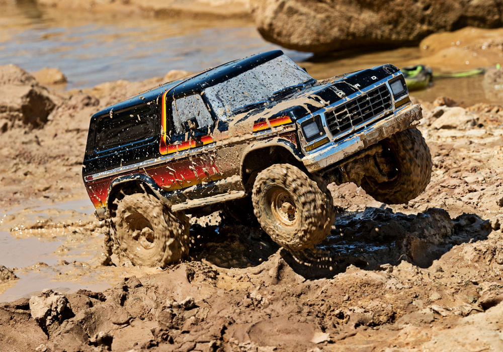 Traxxas TRX-4 Ford Bronco Ranger XLT Crawler Clipless 4WD 1/10 Sunset
