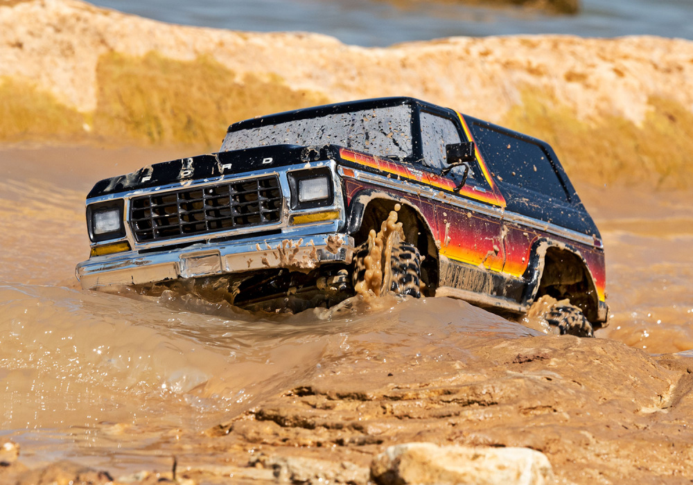 Traxxas TRX-4 Ford Bronco Ranger XLT Crawler Clipless 4WD 1/10 Sunset