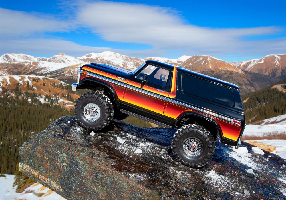 Traxxas TRX-4 Ford Bronco Ranger XLT Crawler Clipless 4WD 1/10 Sunset