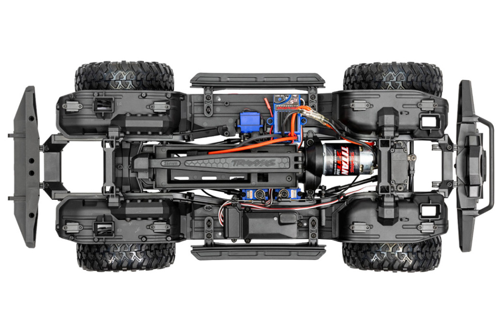 Traxxas TRX-4 Land Rover Defender Clipless Röd RTR