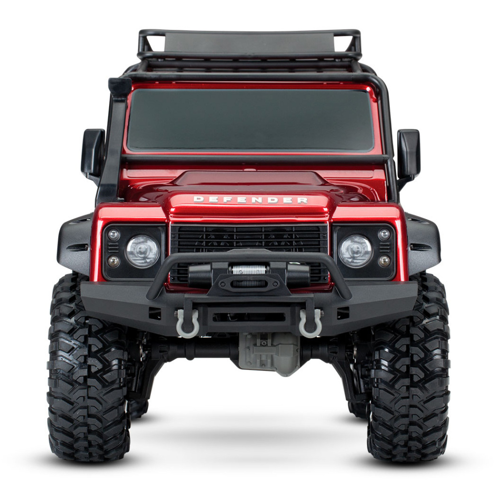 Traxxas TRX-4 Land Rover Defender Clipless Röd RTR