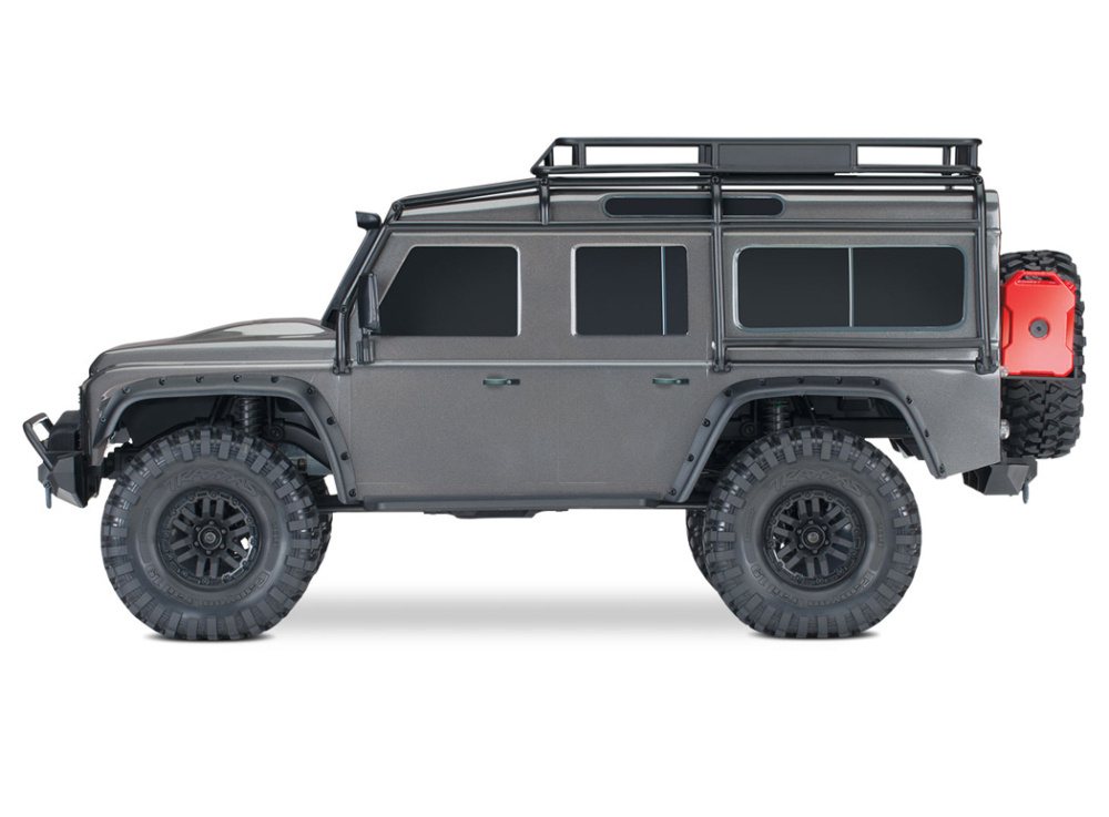 Traxxas TRX-4 Land Rover Defender Clipless Silver RTR