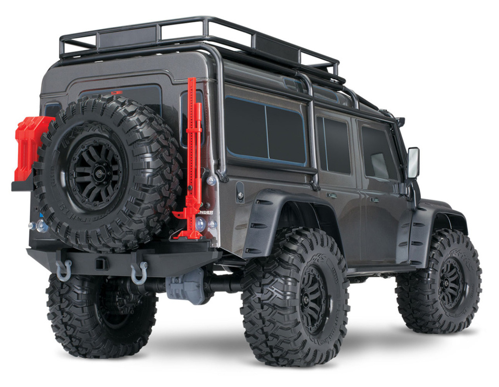 Traxxas TRX-4 Land Rover Defender Clipless Silver RTR