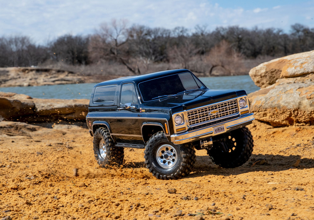 Traxxas TRX-4 Chevy Blazer Clipless 1/10 Svart