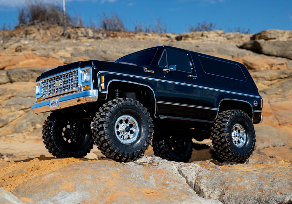 Traxxas TRX-4 Chevy Blazer Clipless 1/10 Svart