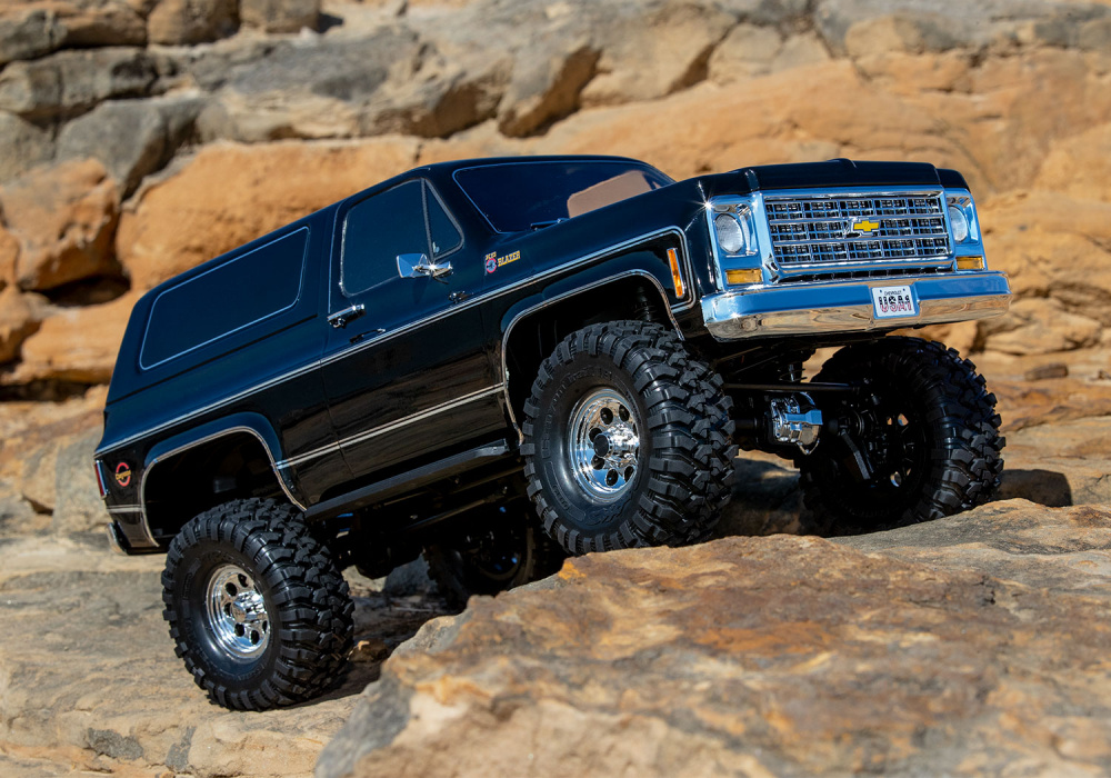 Traxxas TRX-4 Chevy Blazer Clipless 1/10 Svart