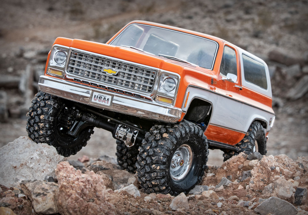 Traxxas TRX-4 Chevy Blazer Clipless 1/10 Orange
