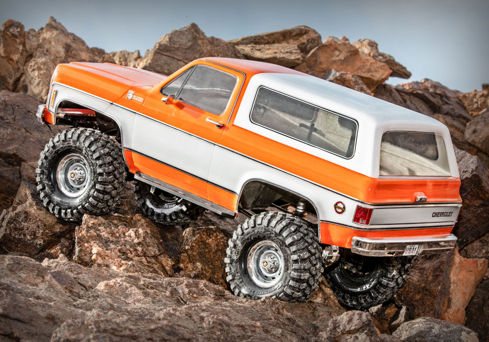 Traxxas TRX-4 Chevy Blazer Clipless 1/10 Orange
