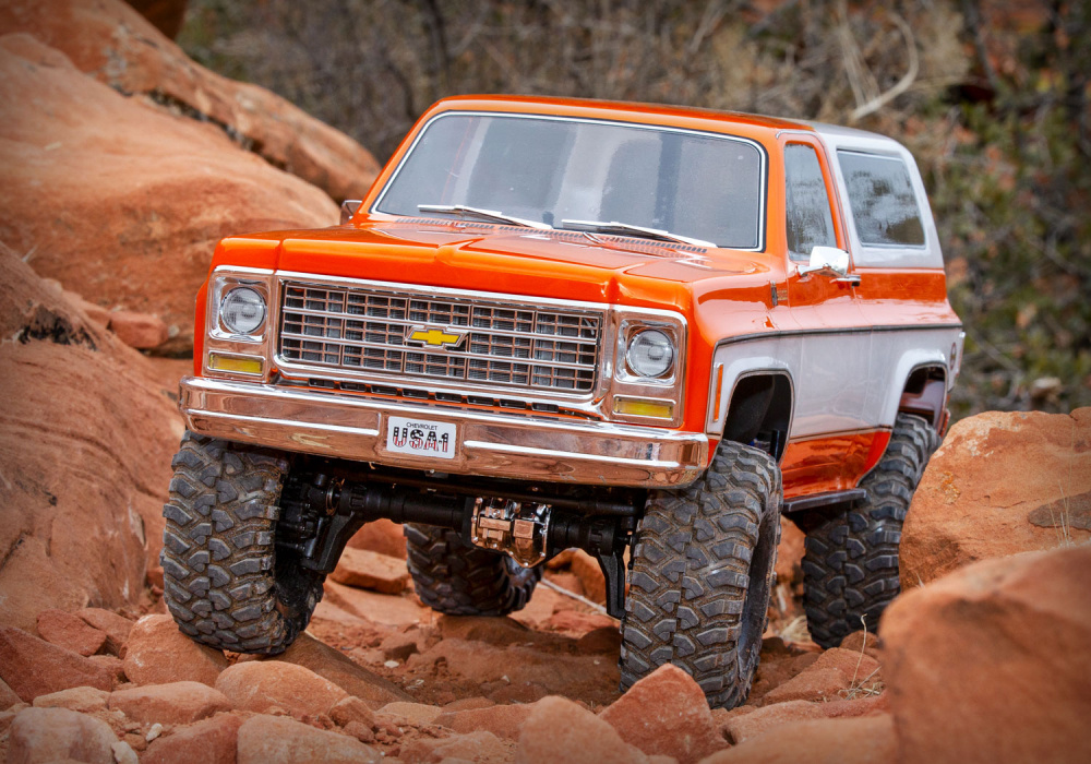 Traxxas TRX-4 Chevy Blazer Clipless 1/10 Orange