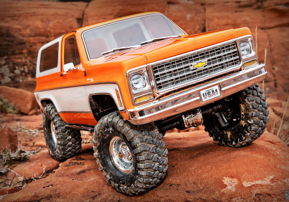 Traxxas TRX-4 Chevy Blazer Clipless 1/10 Orange