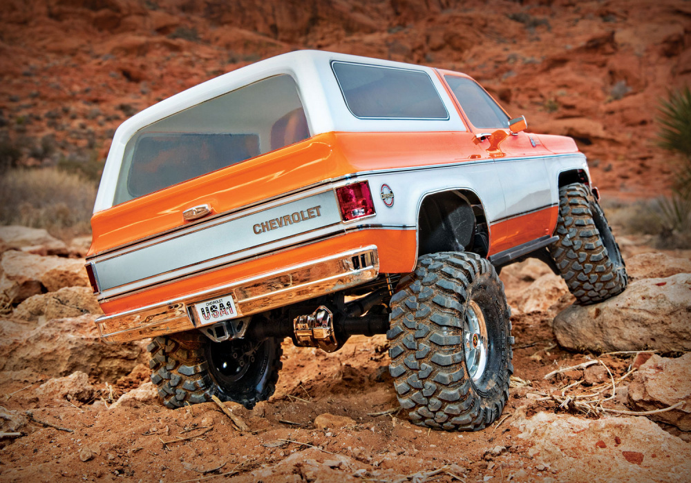 Traxxas TRX-4 Chevy Blazer Clipless 1/10 Orange