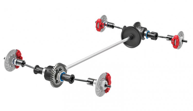 Traxxas 4-TEC 2.0 BL-2S 4WD Chassie