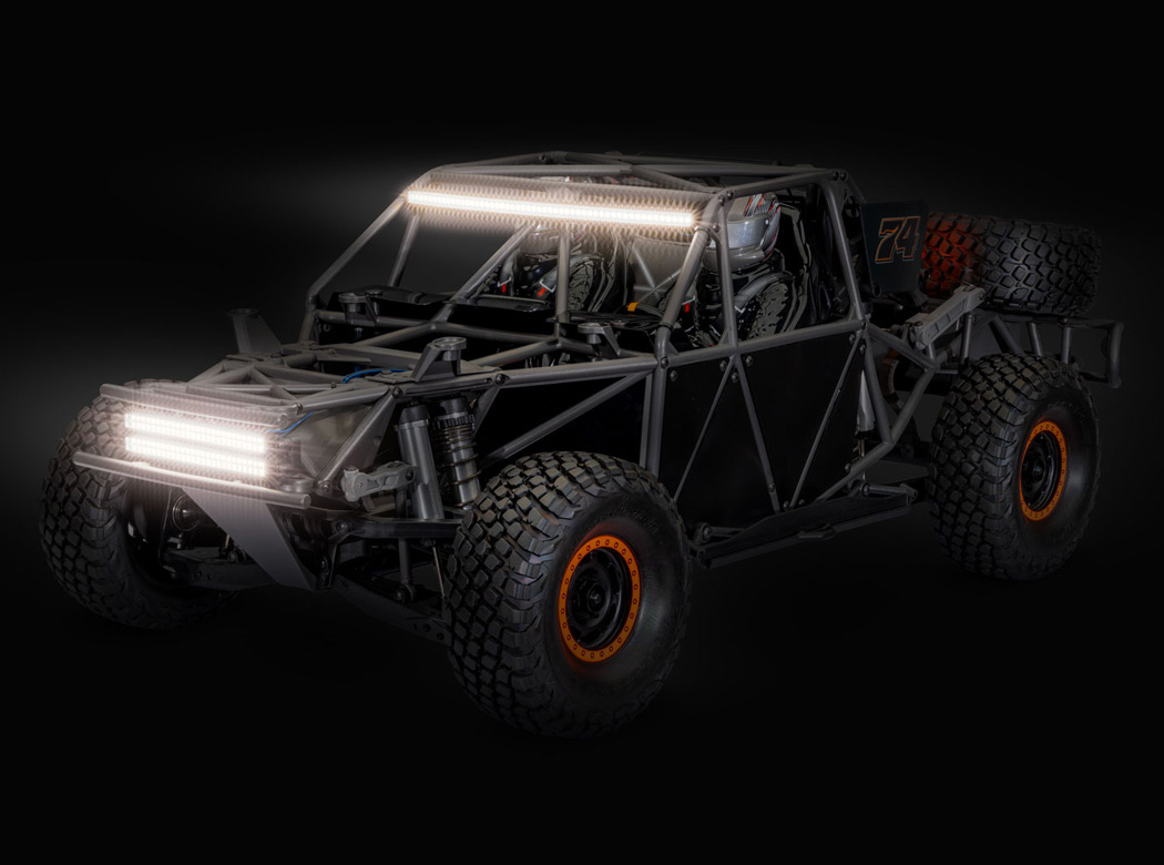 UDR 4WD TQi TSM LED-set RTR FOX1