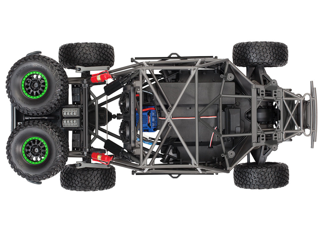Traxxas UDR 4WD TQi TSM LED-set RTR RIGID-GRÖN