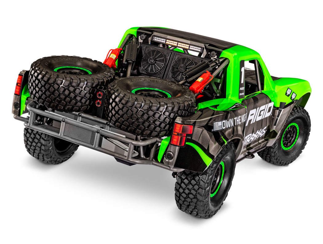 Traxxas UDR 4WD TQi TSM LED-set RTR RIGID-GRÖN