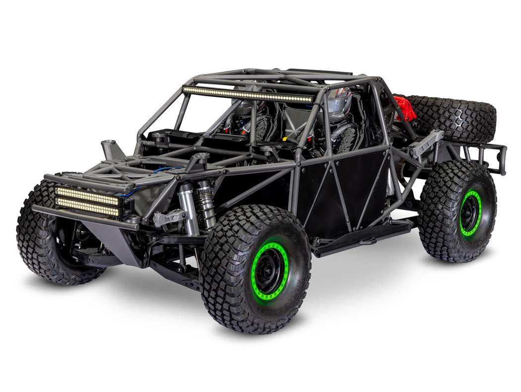 Traxxas UDR 4WD TQi TSM LED-set RTR RIGID-GRÖN