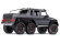 Traxxas TRX-6 Mercedes-Benz G63 AMG 6X6 Clipless Silver Traxxas TRX-6 Mercedes-Benz G63 AMG 6X6 Clipless Silver
