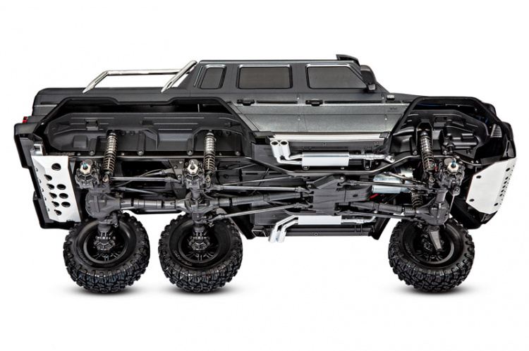 Traxxas TRX-6 Mercedes-Benz G63 AMG 6X6 Clipless Silver